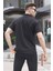 Siyah Polo Yaka Basic Erkek Tişört 6126 2