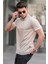 Bej Basic Polo Yaka Tişört 5885 1