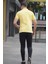 Erkek Polo Yaka Sarı Tişört 5822 2