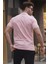 Pembe Regular Fit Erkek Polo Yaka Tişört 6105 2