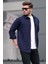 Lacivert Regular Fit Basic Erkek Gömlek 6725 2