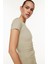 Camel Büzgülü Mini Kadın Elbise MG1739 3