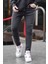 Düz Paça Rahat Kesim Erkek Füme Jeans 6330 1