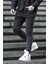 Düz Paça Rahat Kesim Erkek Füme Jeans 6330 3