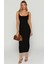 Siyah Askılı Kaşkorse Basic Elbise MG1984 4