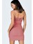 Pembe Askılı Mini Elbise MG1404 4