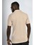 Bej Yaka Detay T-Shirt 410415 4