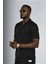 Siyah Yaka Detay T-Shirt 410415 3