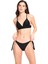 Kadın Siyah Kaplı Destekli Bikini Takımı 23S100ST 2