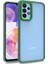 Samsung Galaxy M23 Kılıf Flora Sert Silikon Arkası Cam Şeffaf Yeşil 1