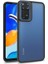 Xiaomi Redmi Note 12 Pro 4g Kılıf Flora Sert Silikon Arkası Cam Şeffaf Siyah 1