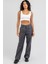 Beyaz Askılı Basic Crop Top Bluz MG1757 2