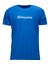 Erkek Bisiklet Yaka Standart Fit Shinzone Göğüs Baskılı Koyu Mavi T-Shirt 1