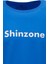Erkek Bisiklet Yaka Standart Fit Shinzone Göğüs Baskılı Koyu Mavi T-Shirt 3