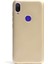 Xiaomi Mi Play Kılıf Premier Silikon Esnek Arka Koruma Gold 1