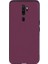 Oppo A5 2020 Kılıf Premier Silikon Esnek Arka Koruma Mürdüm 1