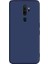 Oppo A5 2020 Kılıf Premier Silikon Esnek Arka Koruma Lacivert 1