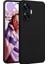 Realme C55 Kılıf Mat Lüx Kamera Korumalı Premier Mat Silikon Siyah 1