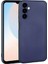 Samsung Galaxy A24 Kılıf Premier Mat Silikon Renkli Lüx Korumalı Lacivert 1