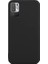 Xiaomi Redmi Note 11SE Kılıf Biye Premier Mat Silikon Siyah 1