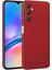 Samsung Galaxy A05S Kılıf Premier Kamera Korumalı Mat Silikon Kırmızı 1