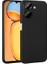 Xiaomi Poco C65 Kılıf Premier Kamera Korumalı Mat Silikon Siyah 1