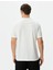 4SAM10005MK 010 Ekru Erkek Pamuk Jersey Basıc Kısa Kollu Polo T-Shirt 4