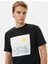 4SAM10059HK 999 Sıyah Erkek Jersey Kısa Kollu T-Shirt 2