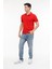 Kınetıx A10150995208010 4m M-SN328 T-Shirt 4fx Kırmızı Erkek Polo T-Shirt 1