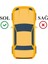 Fabia 2000-2004 Model Arası Uyumlu Arka Sol Yolcu Tarafı Siyah Boyasız Tip Dış Kapı Kolu Kapağı Bademi 2