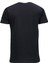 Erkek Bisiklet Yaka Standart Fit Shinzone Göğüs Baskılı Siyah T-Shirt 2
