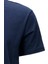 Erkek Bisiklet Yaka Standart Fit Shinzone Göğüs Baskılı Lacivert T-Shirt 4