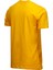 Erkek Bisiklet Yaka Standart Fit Göğüs Baskılı Sarı T-Shirt 4
