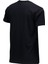 Erkek Bisiklet Yaka Standart Fit Göğüs Baskılı Siyah T-Shirt 4
