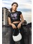 Taylor Swift Silüet Baskılı Crop Top, Taylor Swift Baskılı Crop Tişört 1