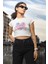 Kalpli Cruel Summer Yazılı Crop Top, Taylor Swift Baskılı Crop Tişört 2