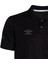 Erkek Siyah Polo Yaka Spor T-Shirt - TF-0208 Umbro Camp Polo T-Shirt Black - Erkek Siyah Polo Yaka Antrenman T-Shirtü 4