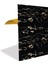 Kendinden Yapışkanlı Gold Siyah Desenli Pvc Panel 41X62 cm (12 Adet) 3 M² 1