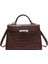 Kadınlar Için Yüksek Kaliteli Rugan Çanta, Şık Taşınabilir Kelly Çantası, Şık Omuz Crossbody Çantası (Yurt Dışından) 1