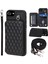 Iphone 6/6s/7/8/se (2020)/SE (2022) Rfıd Engelleme Telefon Kılıf Yuvaları Kickstand Phone Cover-Black Için (Yurt Dışından) 1