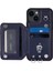 Iphone 15 Plus Rfıd Engelleme Şok Geçirmez Kılıf Anti-Drop Pu+Tpu Telefon Kabuğu Straps-Mavi (Yurt Dışından) 4