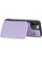 Iphone 12 Pro Max Için Kart Tutucu Kapağı Kickstand ve Wrist Strap-Purple ile Tpu Telefon Kabuğu Pu Deri+Tpu Telefon Kabuğu (Yurt Dışından) 5
