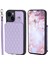 Iphone 15 Plus Rfıd Engelleme Kılıfı Düşüşü Dayanıklı Pu+Tpu Telefon Kabuğu Bilek Kayış-Mor ile (Yurt Dışından) 1