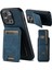 Iphone 11 Pro Pu Deri Kılıfı Için Litchi Doku Çizelge Karşıtı Telefon Kapak Blue (Yurt Dışından) 1