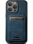 Iphone 11 Pro Pu Deri Kılıfı Için Litchi Doku Çizelge Karşıtı Telefon Kapak Blue (Yurt Dışından) 4