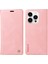 Iphone 15 Pro Max Cilt Touch Pu Deri Kabuk Cüzdan Stand Telefon Kapak Pembe (Yurt Dışından) 1