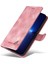 Iphone 15 Pro Için Pro-Cratch Pu Deri Stand Kabuğu Flip Cüzdan Cilt Touch Telefon Kılıfı Kapak Pembe (Yurt Dışından) 5