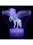 MY1169 Tarzı MY1166 Nighdn 3D LED Unicorn Gece Lambası Işık Çocuklar Için Hediyeler Unicorn Lamolors Uzaktan Kumanda ile Değişim Sevgililer Günü Hediyesi Doğum Günü (Yurt Dışından) 1