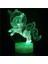 MY1169 Tarzı MY1171 Nighdn 3D LED Unicorn Gece Lambası Işık Çocuklar Için Hediyeler Unicorn Lamolors Uzaktan Kumanda ile Değişim Sevgililer Günü Hediyesi Doğum Günü (Yurt Dışından) 2