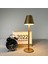 Bronz Modern LED Cordlessmasa Lambası Şarj Edilebilir Pil Masa Lambası Dokunmatik Atmosfer Masa Lambası Kişilik Otel Cafe Restaurant Masa (Yurt Dışından) 3